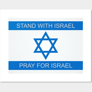 Stand with Israel Posters and Art